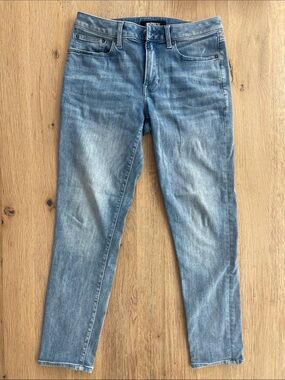 Express Men's Slim Straight Light Blue Jeans